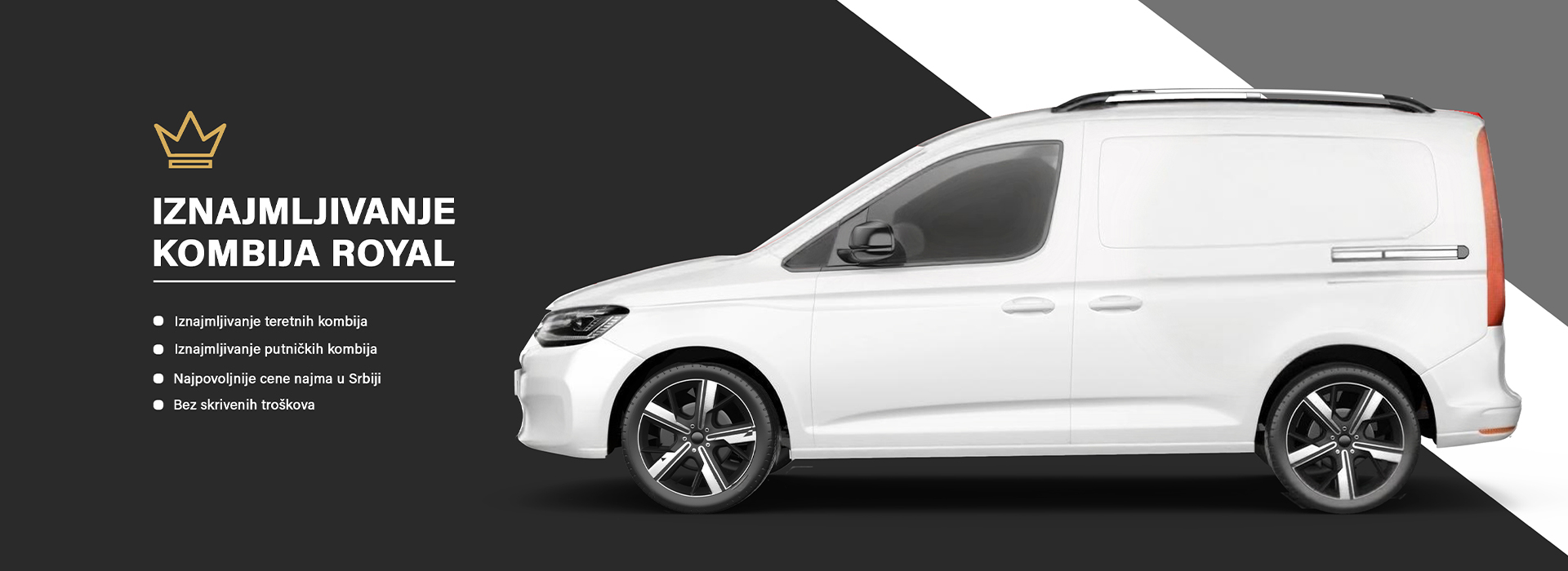Iznajmljivanje kombija Žabalj | Royal, Beograd